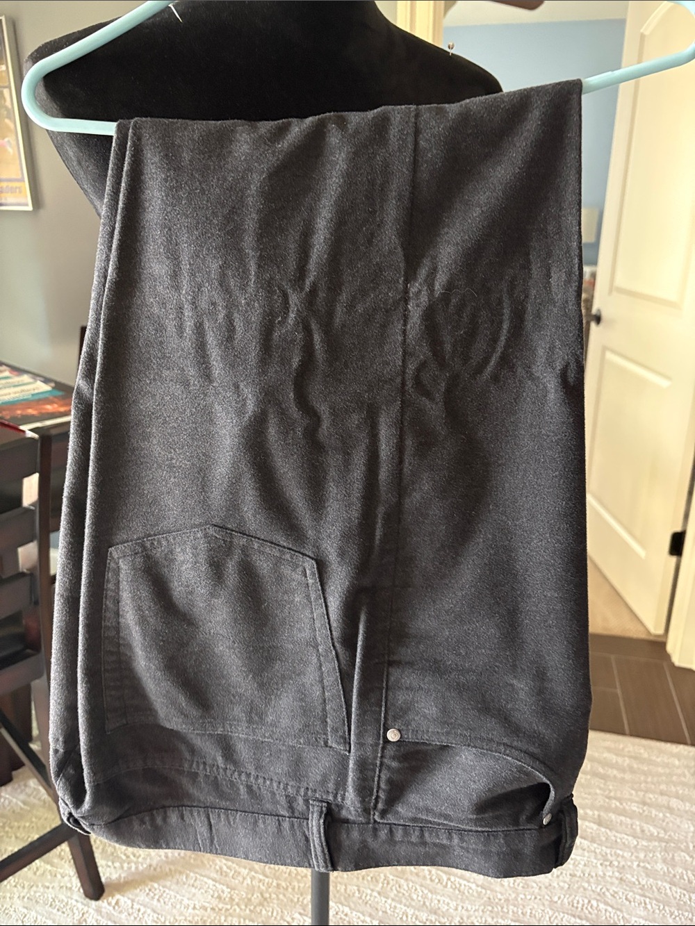 BOSS Men's Black Casual/ Grey Flannel